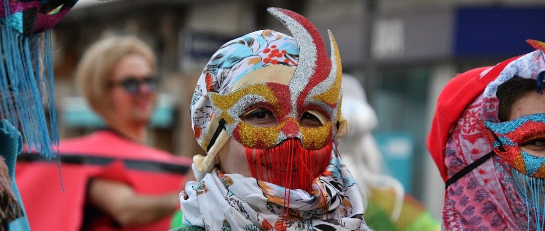 Fotografía de lugareño en los carnavales de Miguelturra y sus desfiles