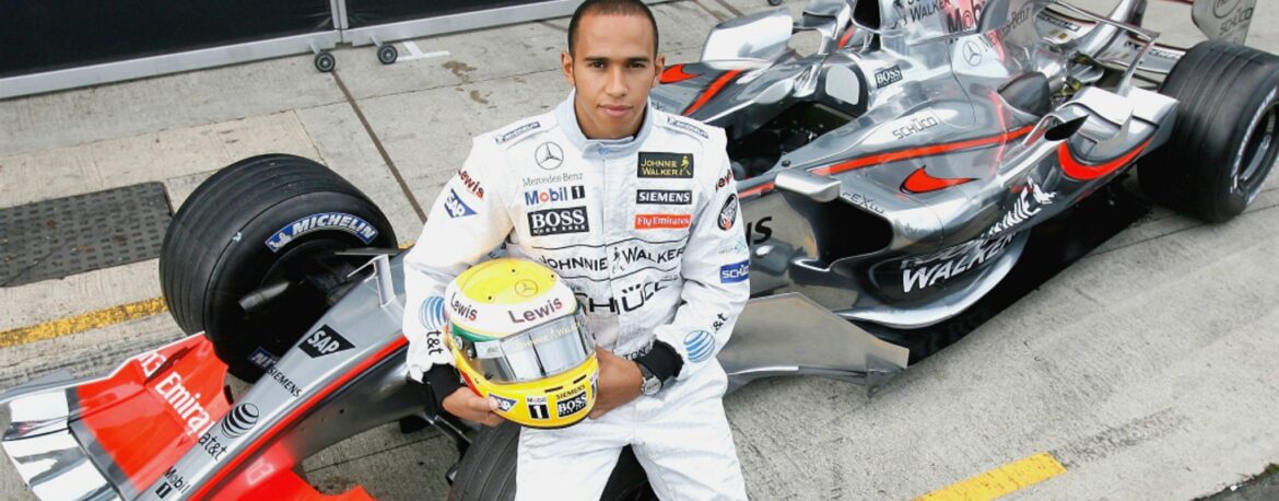 Hamilton en su primer año en Mercedes