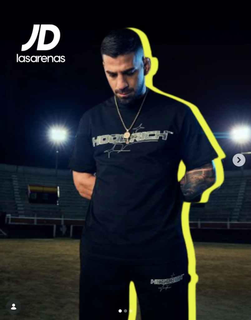 Campañas de publicidad de Ilia Topuria en Instagram